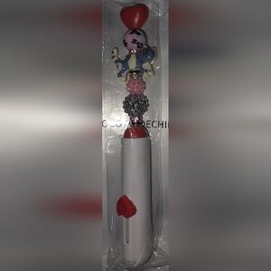 Hand Beaded Cat Themed Utility Knife